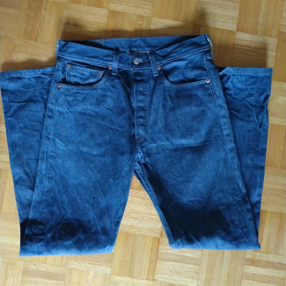 Levi's 501 Straight Fit Wrinkle Design Women's Jeans